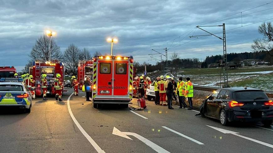 Schwerer Verkehrsunfall in Rohrdorf